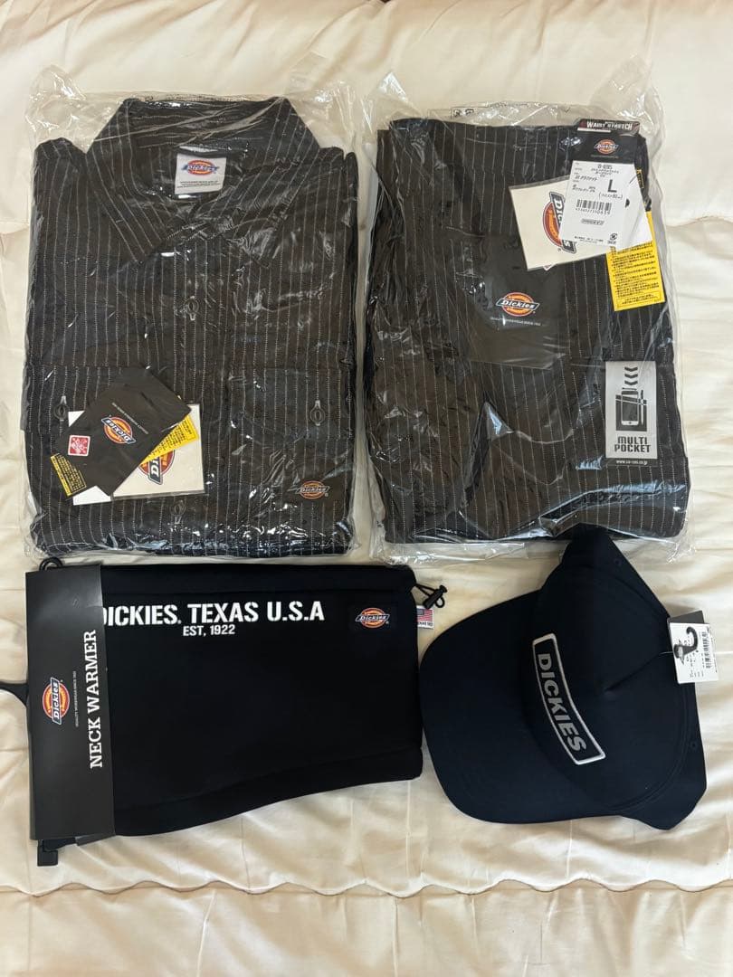 Dickies 上下セット L D-695 D-698【新品未使用】その他