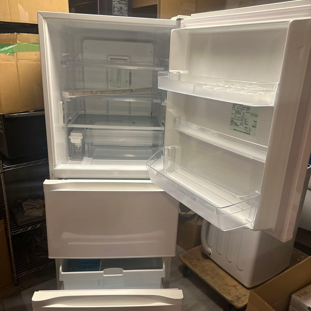 美品　TOSHIBA GR-R33S 3ドア冷蔵庫 330L 2020年製