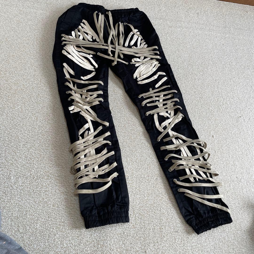 rick owens リックオウエンス　風　レース　パンツ　サルエル