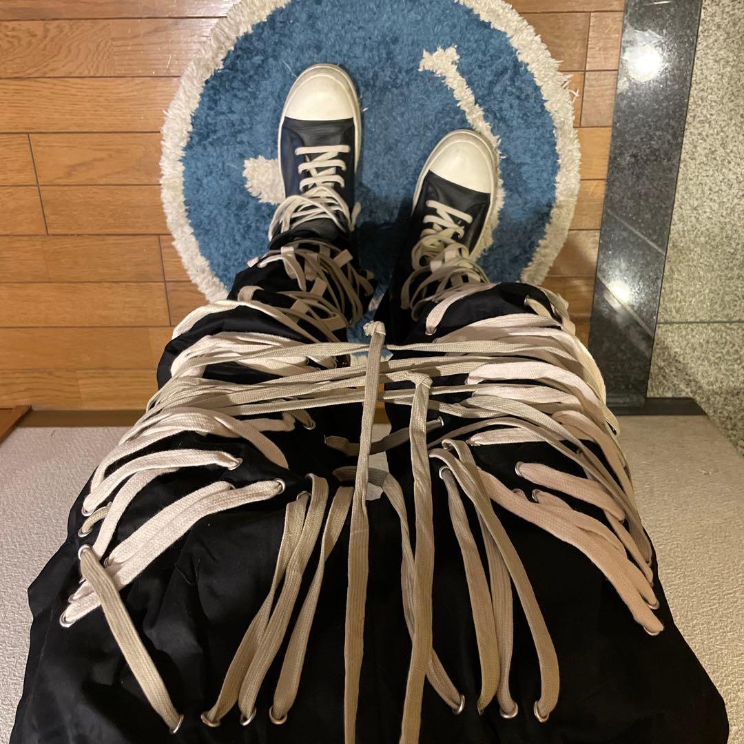 rick owens リックオウエンス　風　レース　パンツ　サルエル