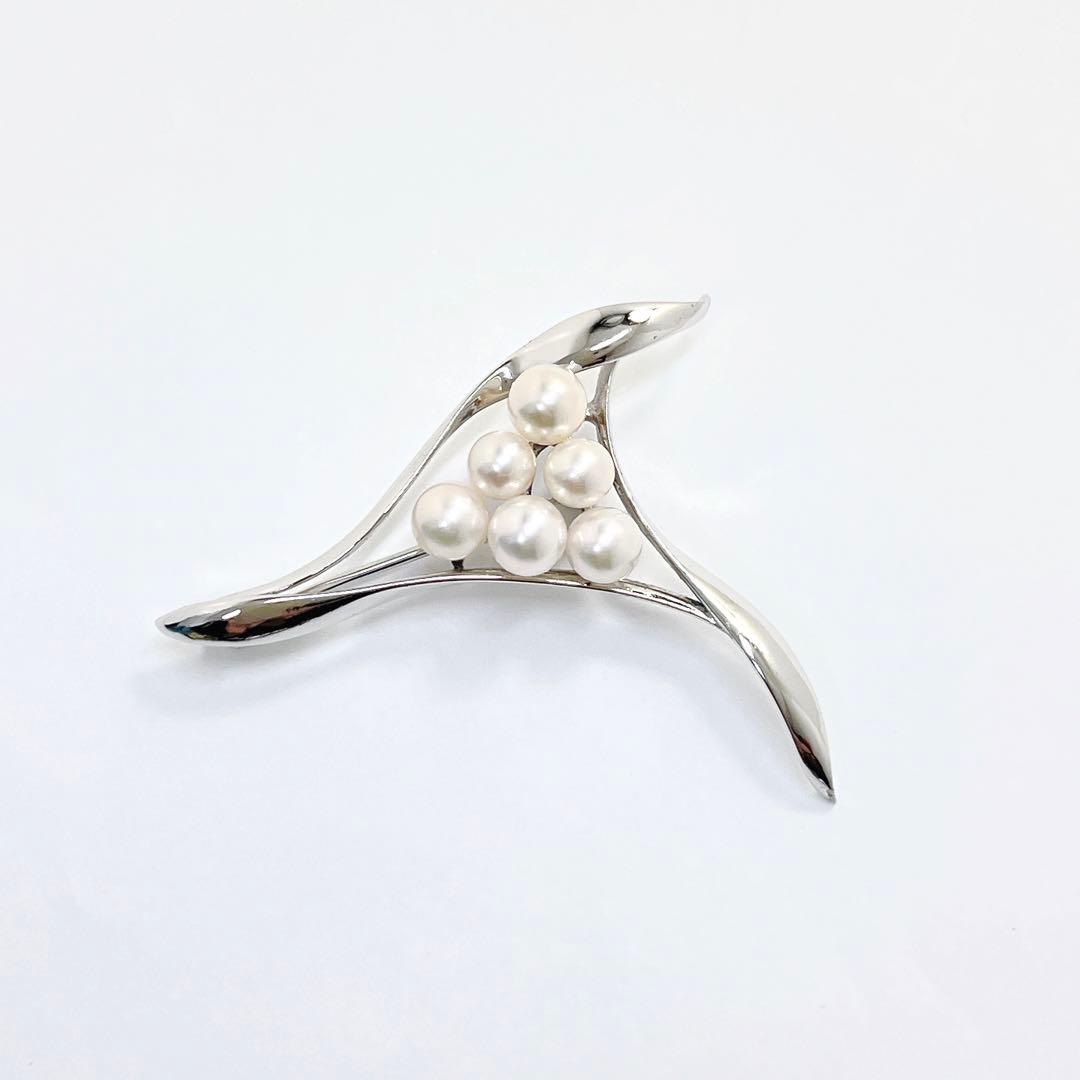 美品✨MIKIMOTO ミキモト パール　ブローチ　コサージュ