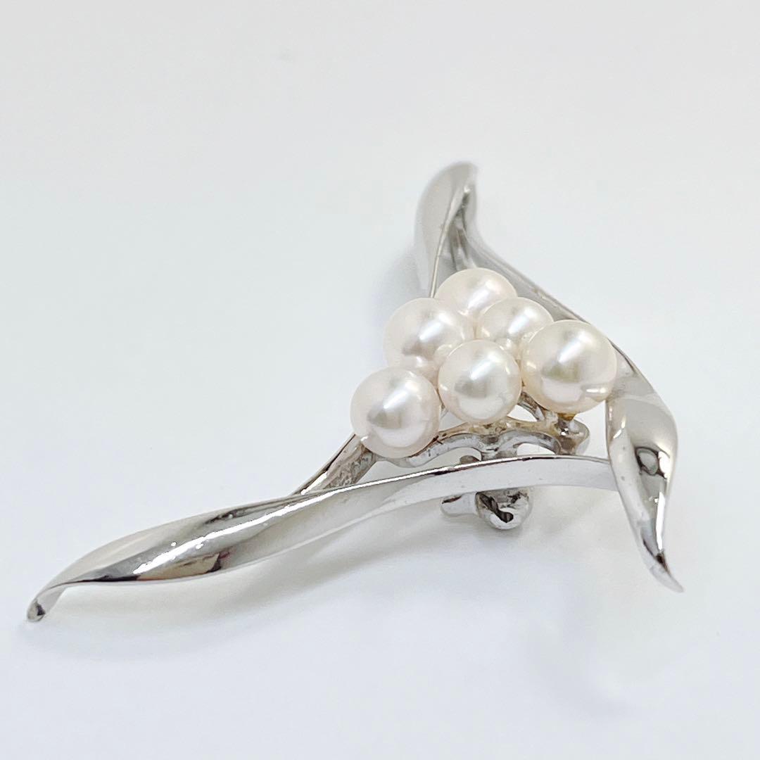 美品✨MIKIMOTO ミキモト パール　ブローチ　コサージュ