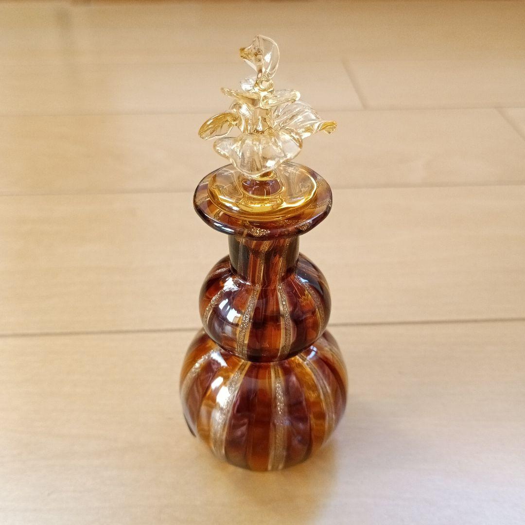 ベネチアンガラス 香水瓶 　パヒューム