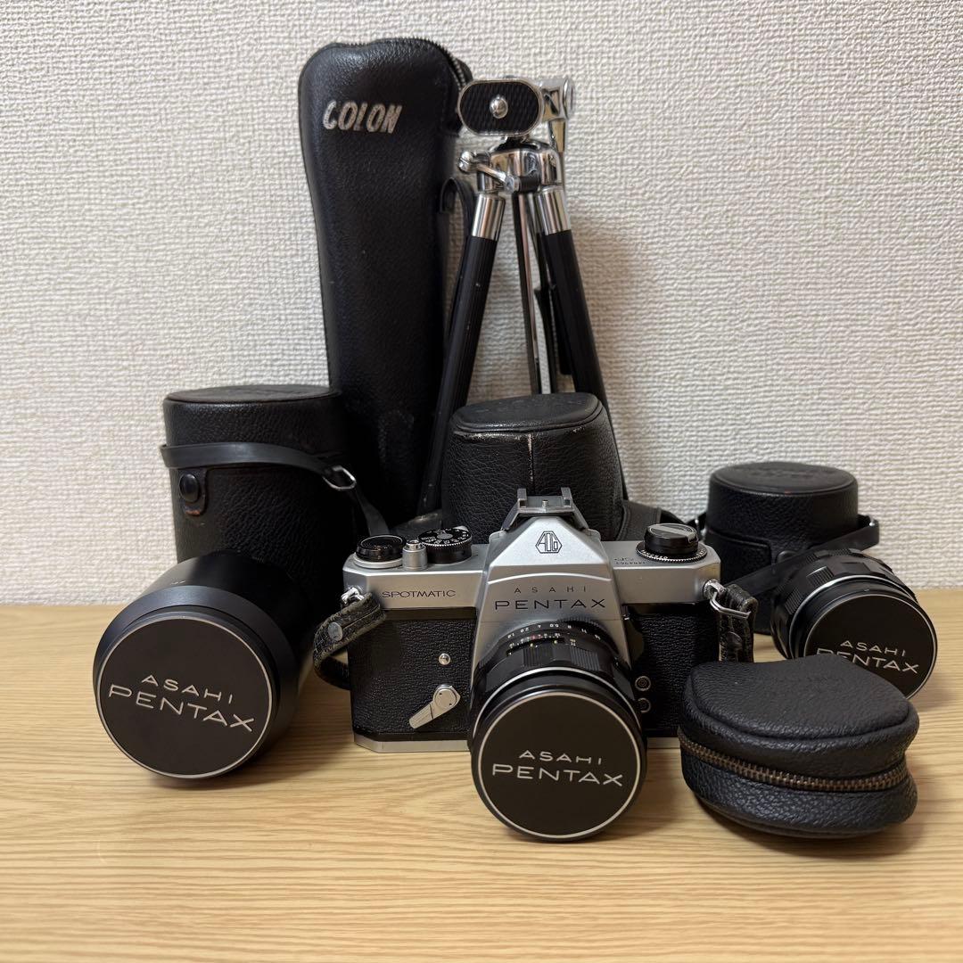ASAHI PENTAX SP 本体＋Takumarレンズ3本セット