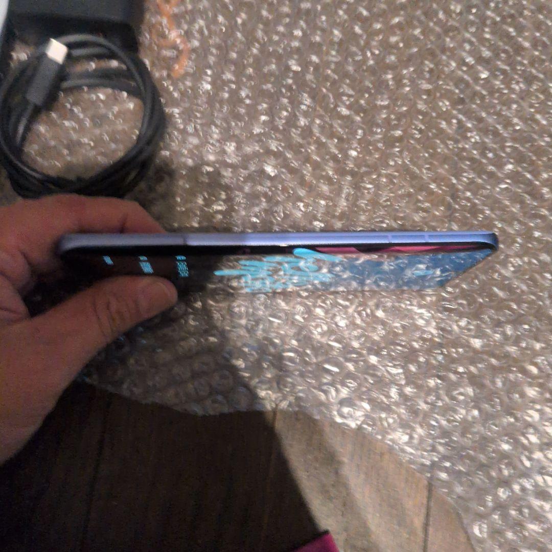 Motorola スマートフォン 青 充電器付き