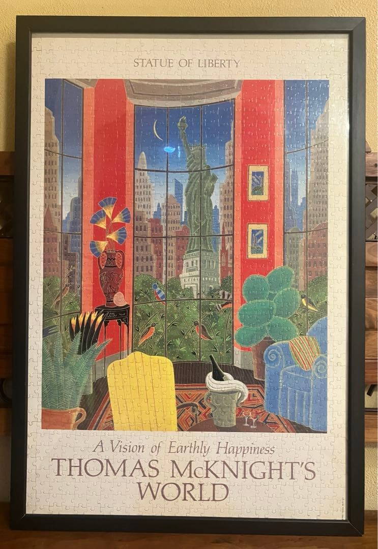 トーマス・マックナイト★自由の女神　　大型ジグソーパズル（完成品）