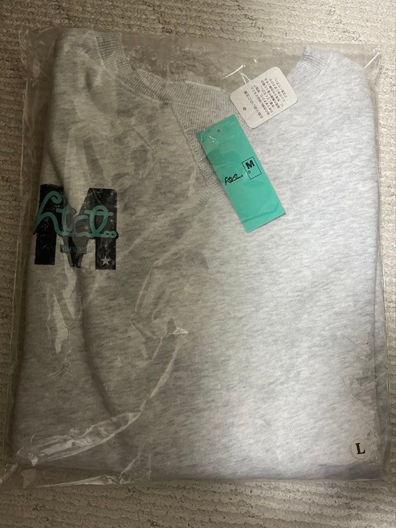 【新品未開封】UVERworld htct×M SWEAT (グレー) Lサイズ