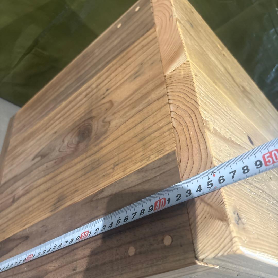 ナチュラルウッド　木製ベンチ