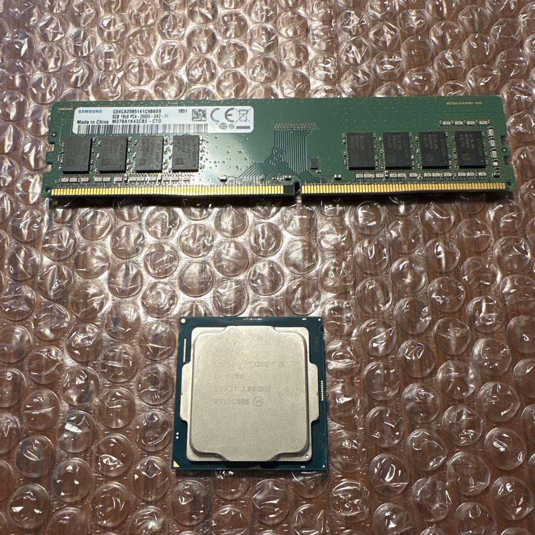 Intel Core i5-8400 + DDR4 8GB メモリセット