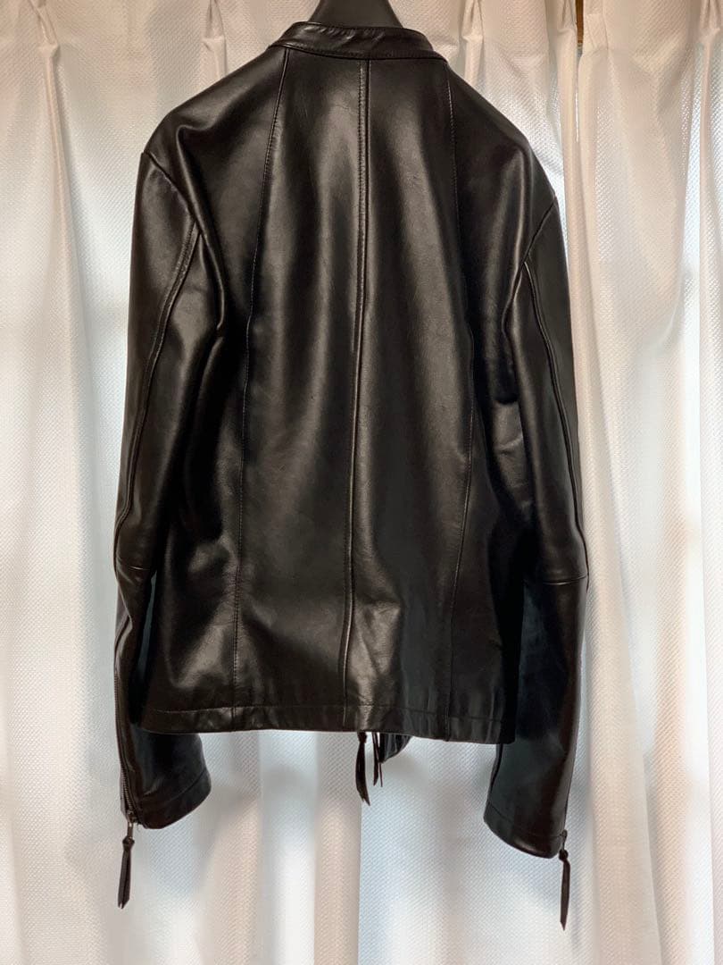 Haruf 馬革 シングルライダースジャケット