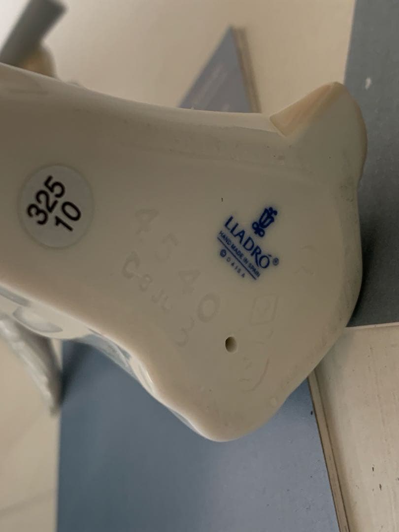 リヤドロ　天使　可愛いフルート　箱付