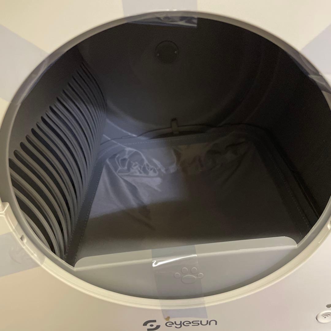 猫 自動トイレ ホワイト　EYESUN