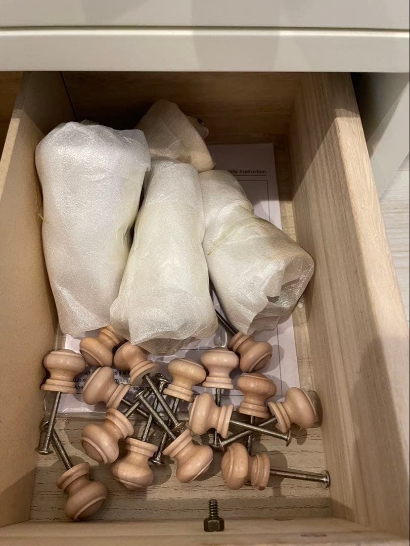 Franc franc フランフラン　バルス　５段　ハイチェスト　ホワイト