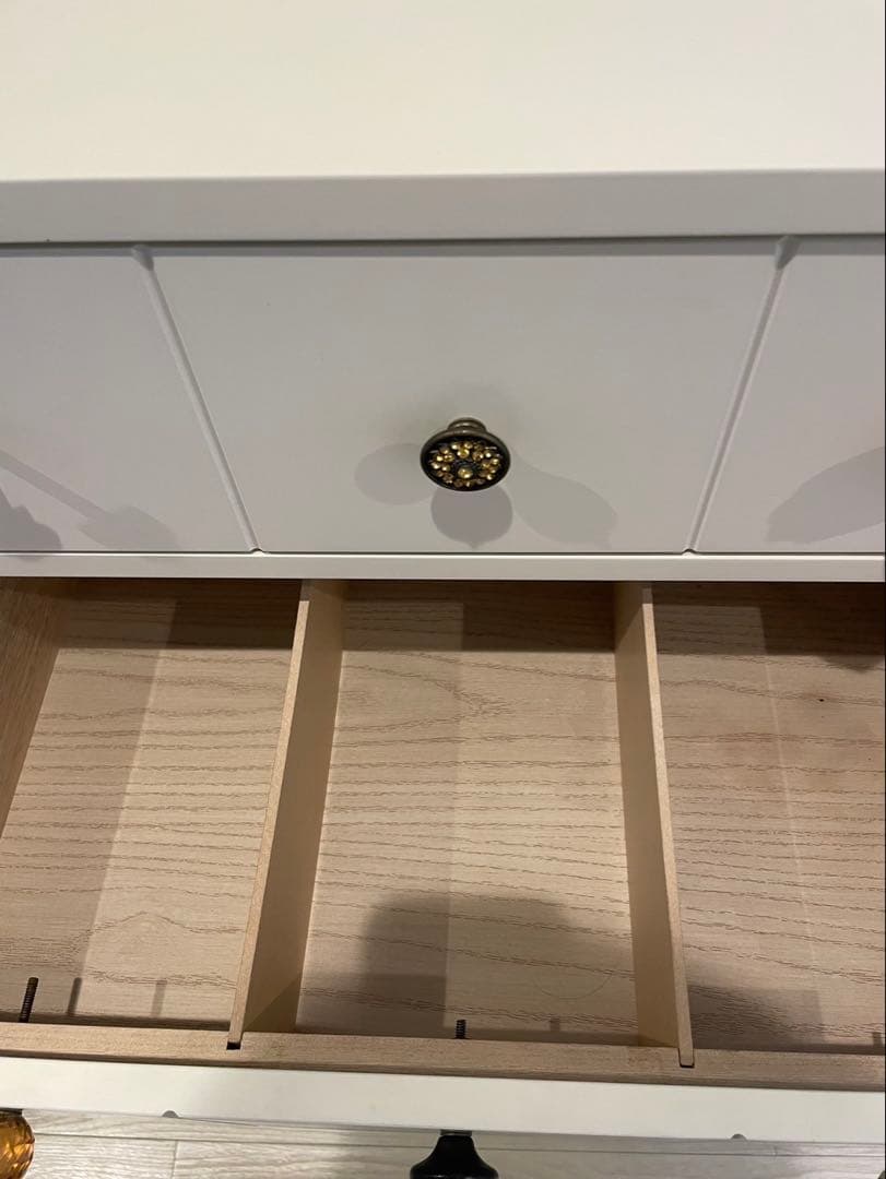 Franc franc フランフラン　バルス　５段　ハイチェスト　ホワイト