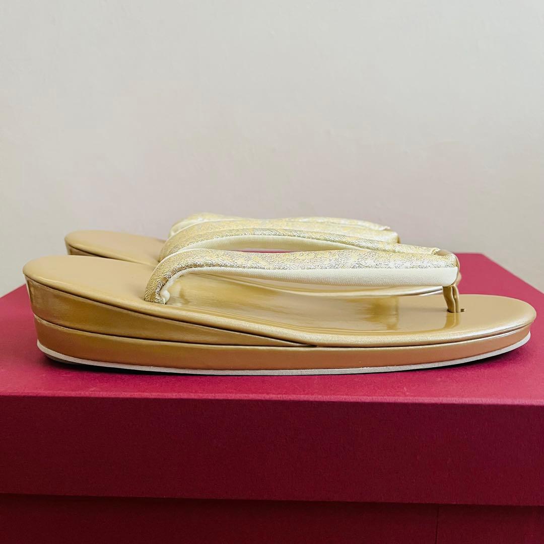 【美品】礼装用草履バッグ　結婚式　黒留袖 フォーマル　M.Lサイズ