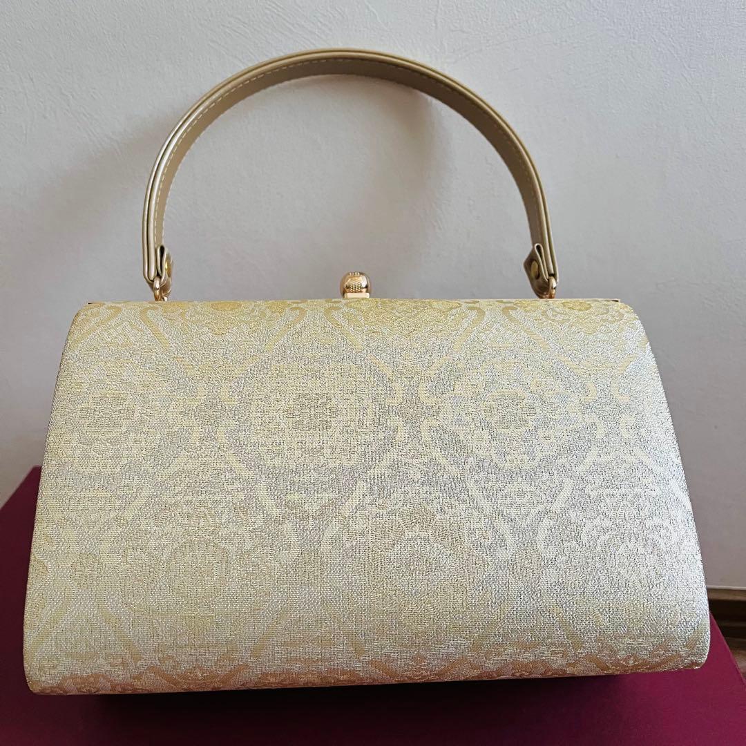 【美品】礼装用草履バッグ　結婚式　黒留袖 フォーマル　M.Lサイズ