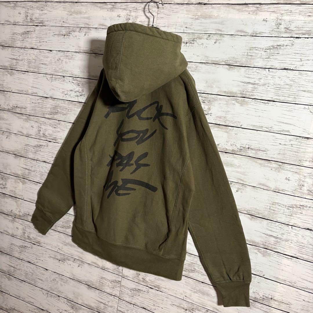 【激シブ】Supreme Futura Logo Pullover パーカー M