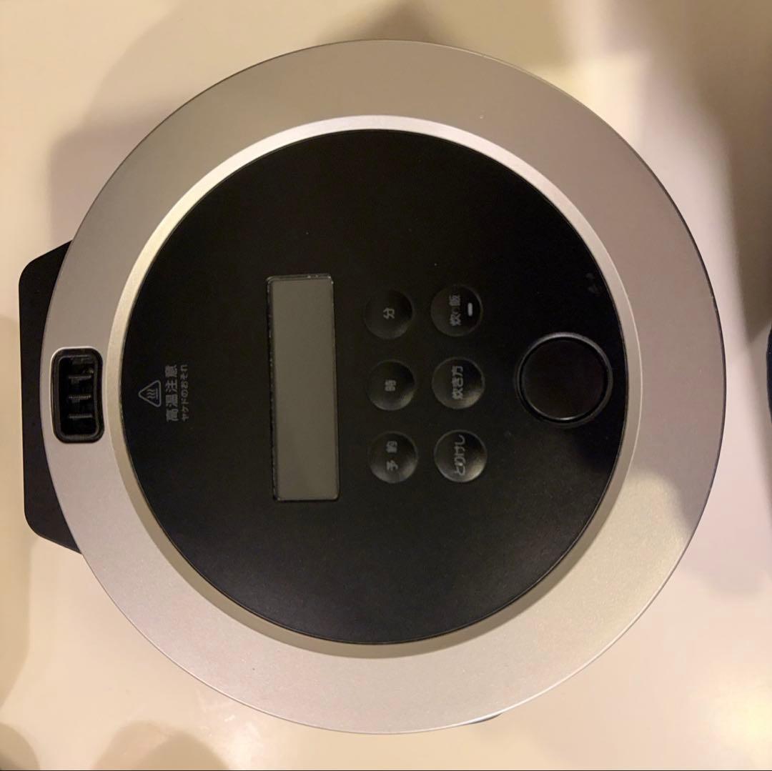 BALMUDA K03A-BK 3合炊き炊飯器