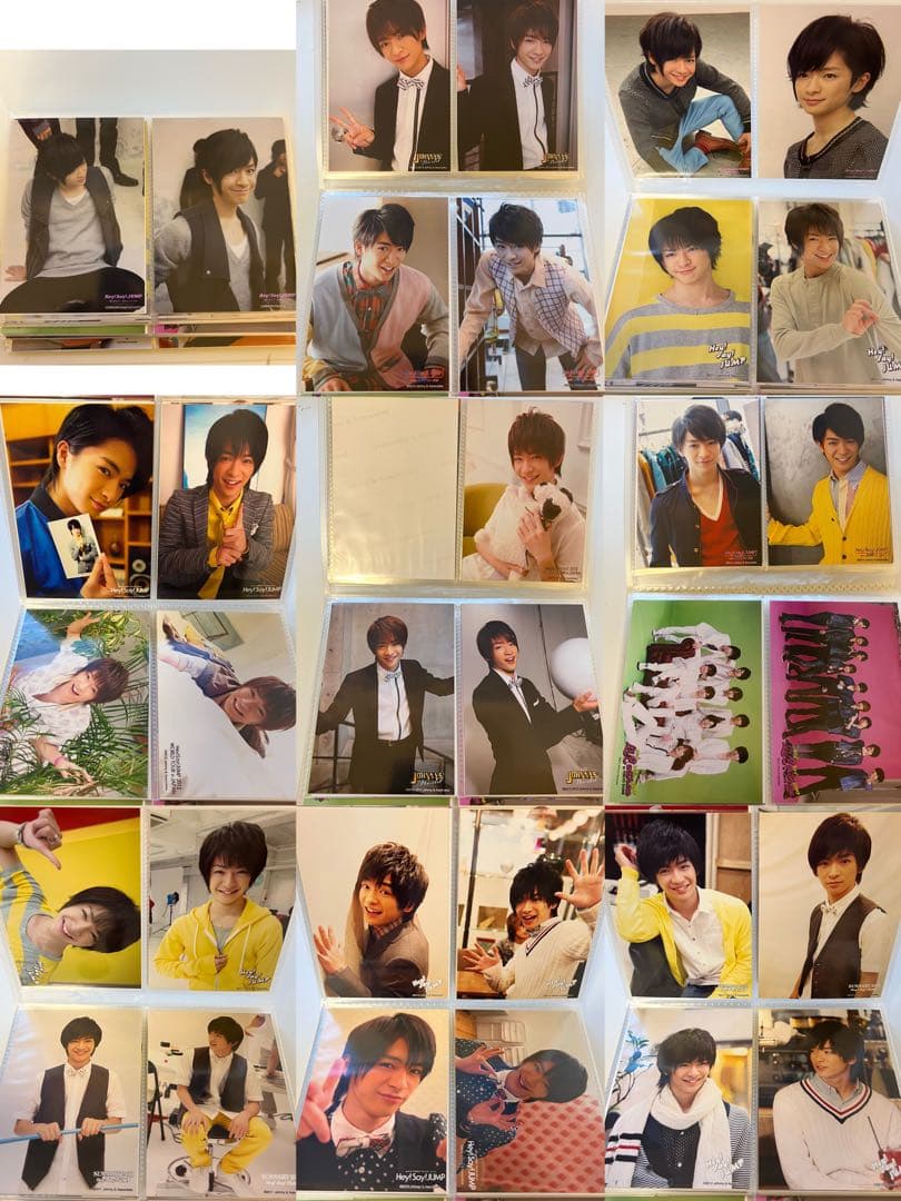 Hey!Say!JUMP 知念侑李 公式写真 222枚 フォトセット 2009〜