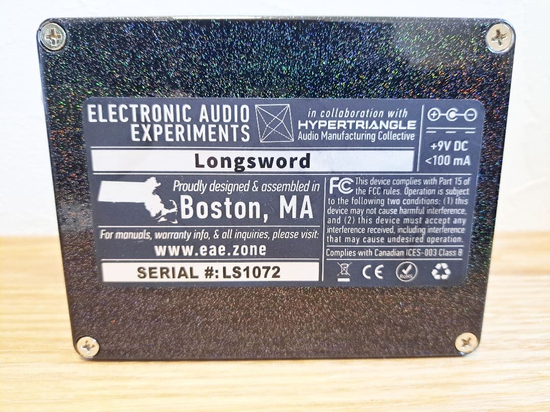 ギター ELECTRONIC AUDIO EXPERIMENTS Longsword