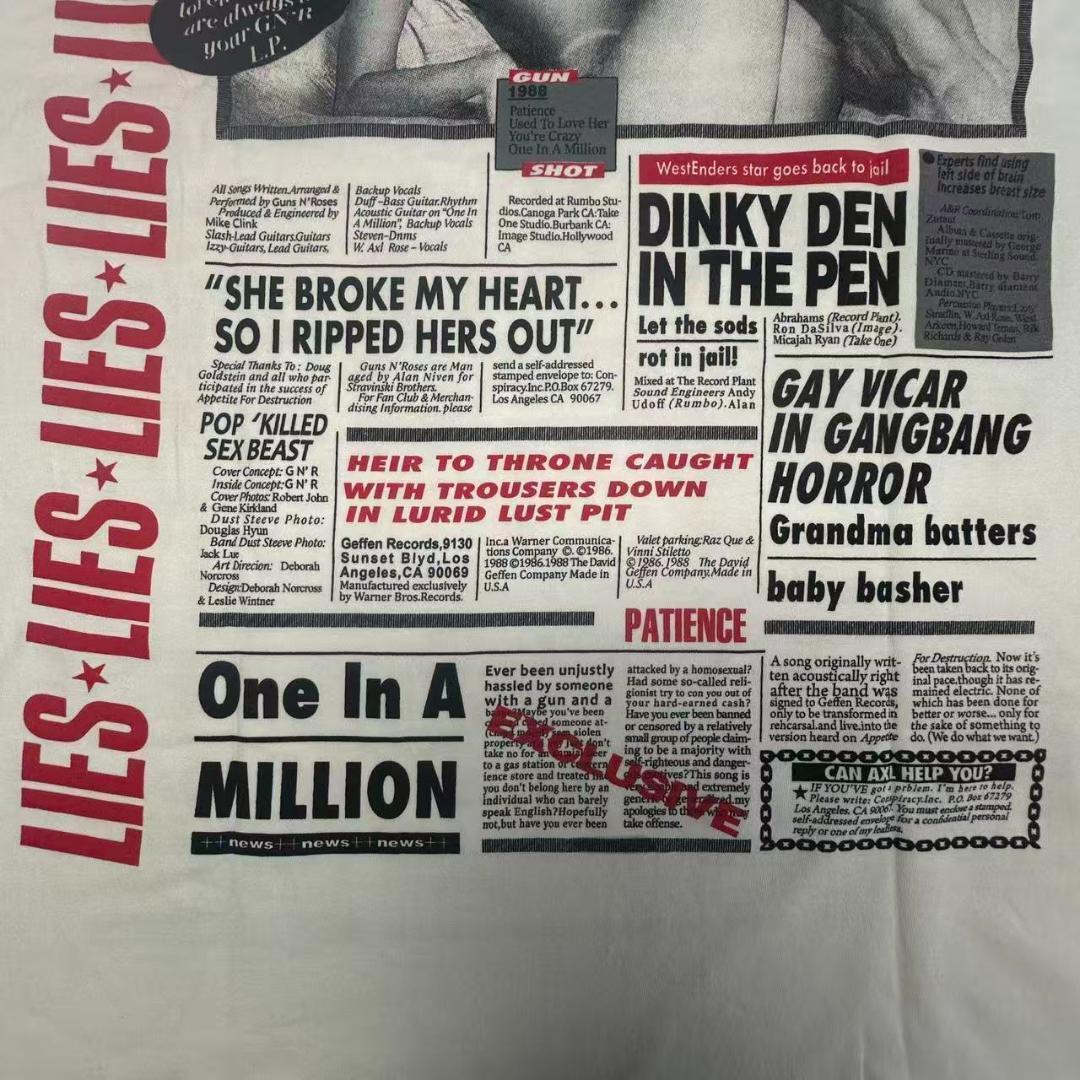 Guns N' Roses ガンズ GN'R LIES 野村訓市 着用 2824