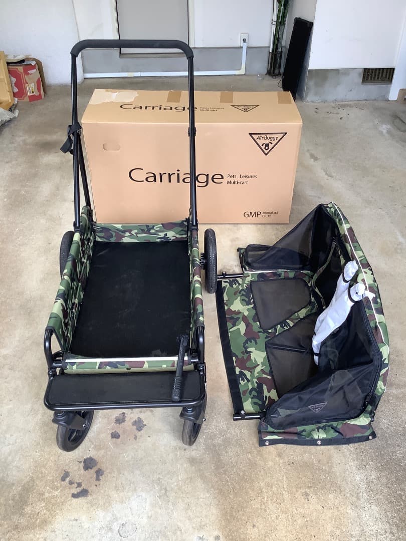迷彩 ペットカート Carriage