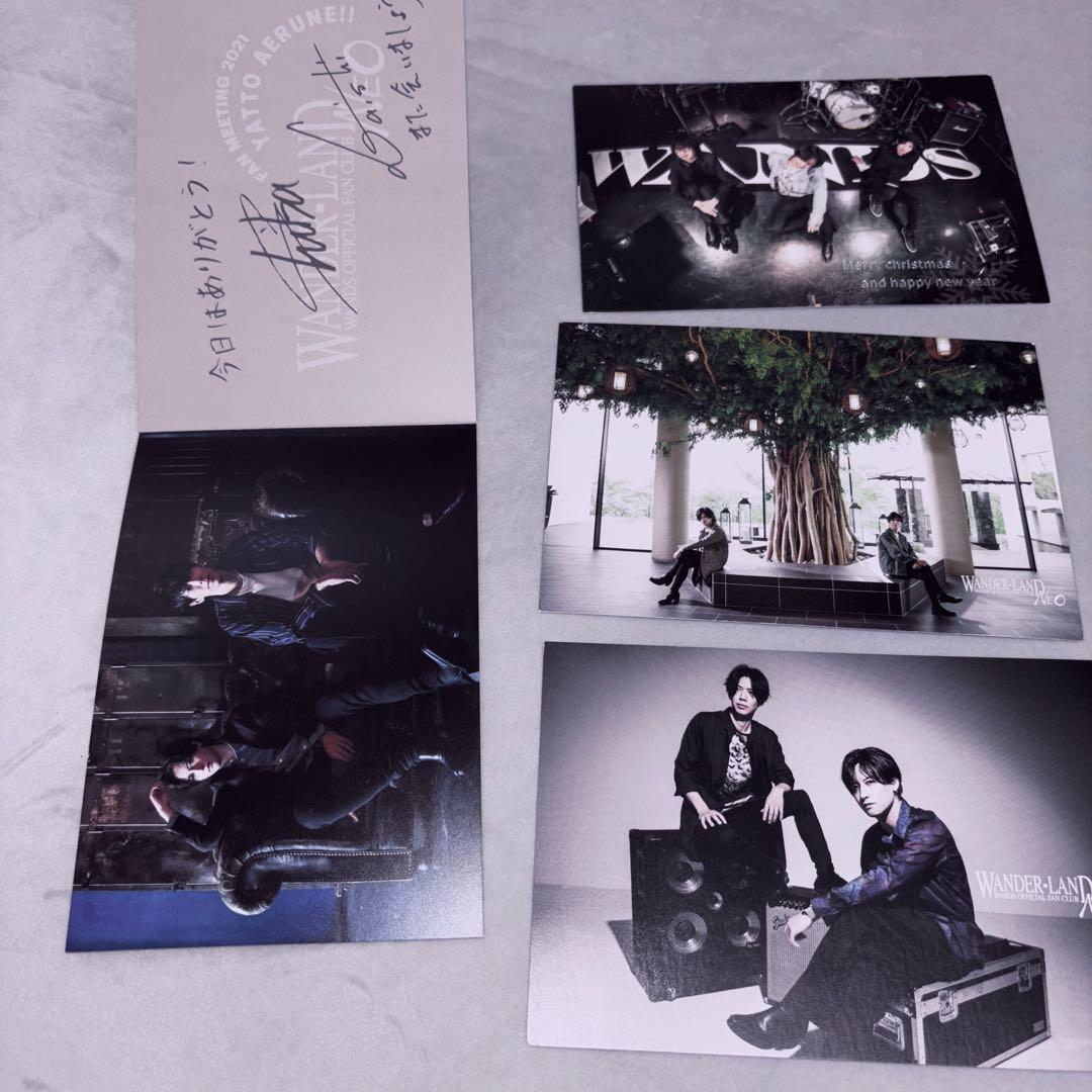 WANDS 会報 2〜5 クリアファイル ポスト カード ポスカ フライヤー