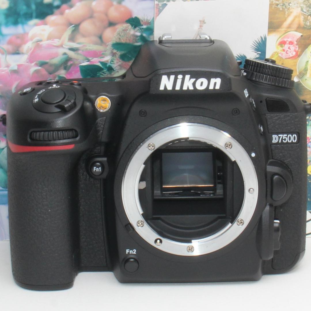 ❤️予備バッテリー&新品カメラバッグ付❤️Nikon D7500 ダブルズーム
