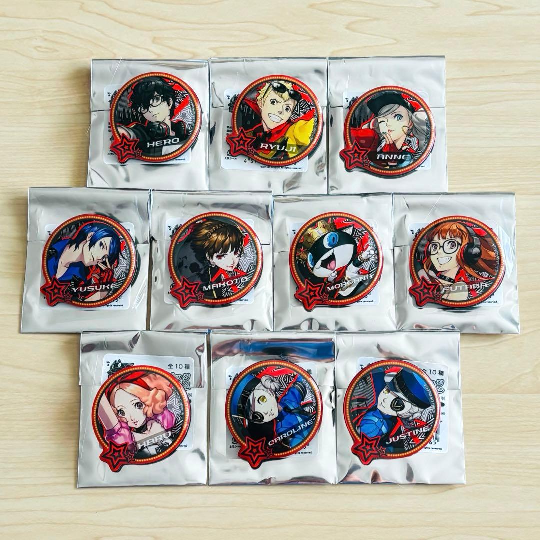 ペルソナ5 ダンシング・スターナイト ぷくっとバッジコレクション 全10種