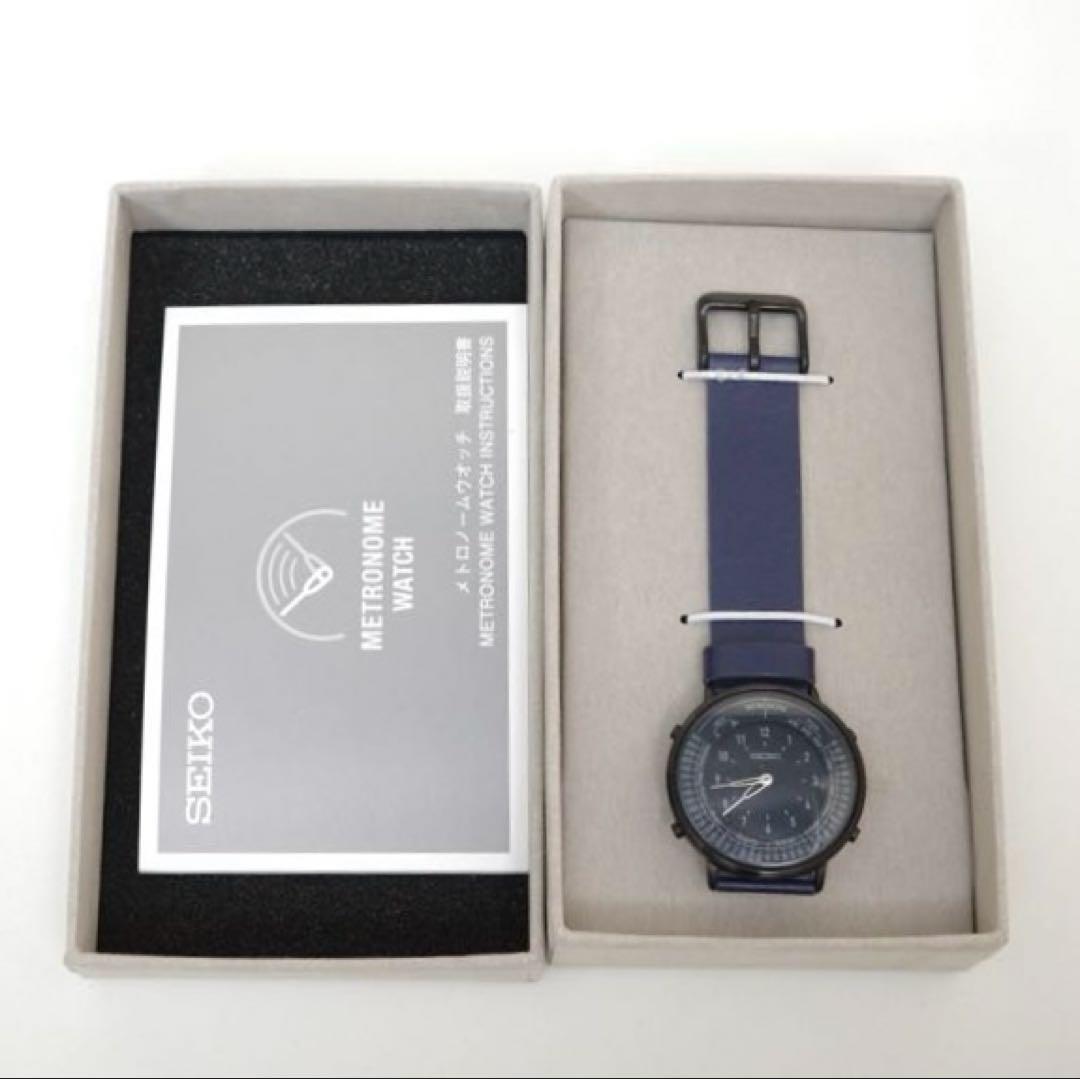 SEIKO メトロノームウオッチ　Standard Line（ネイビー）