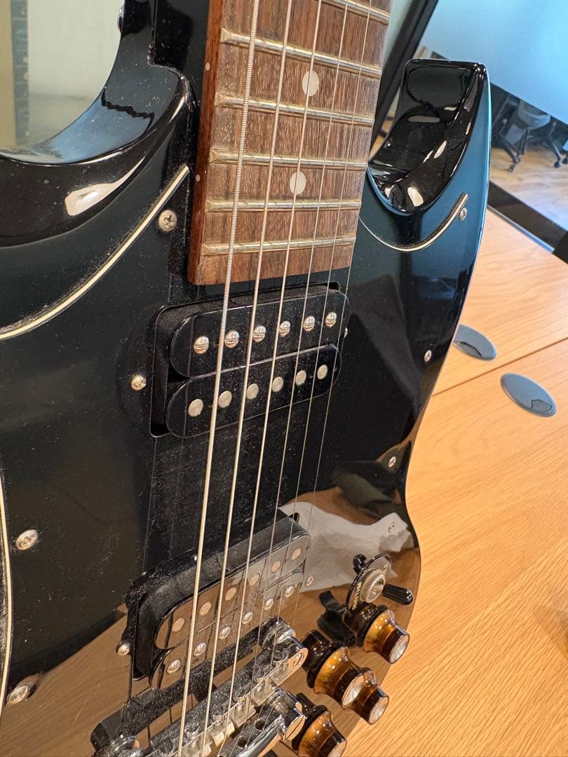 【値下げ】Epiphone SGタイプ エレキギター 黒