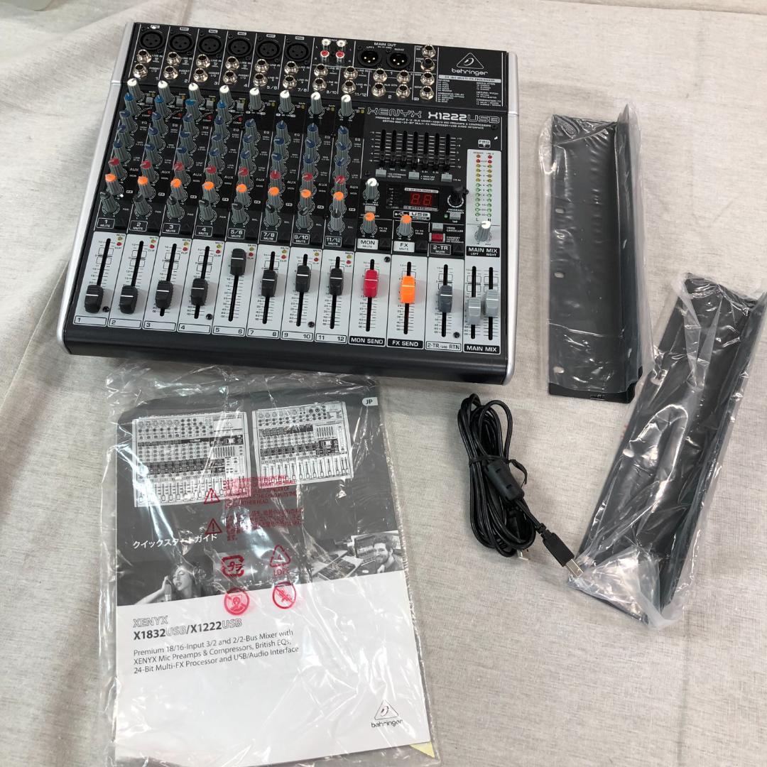 T*o様 Behringer アナログミキサー　XENYX X1222USB