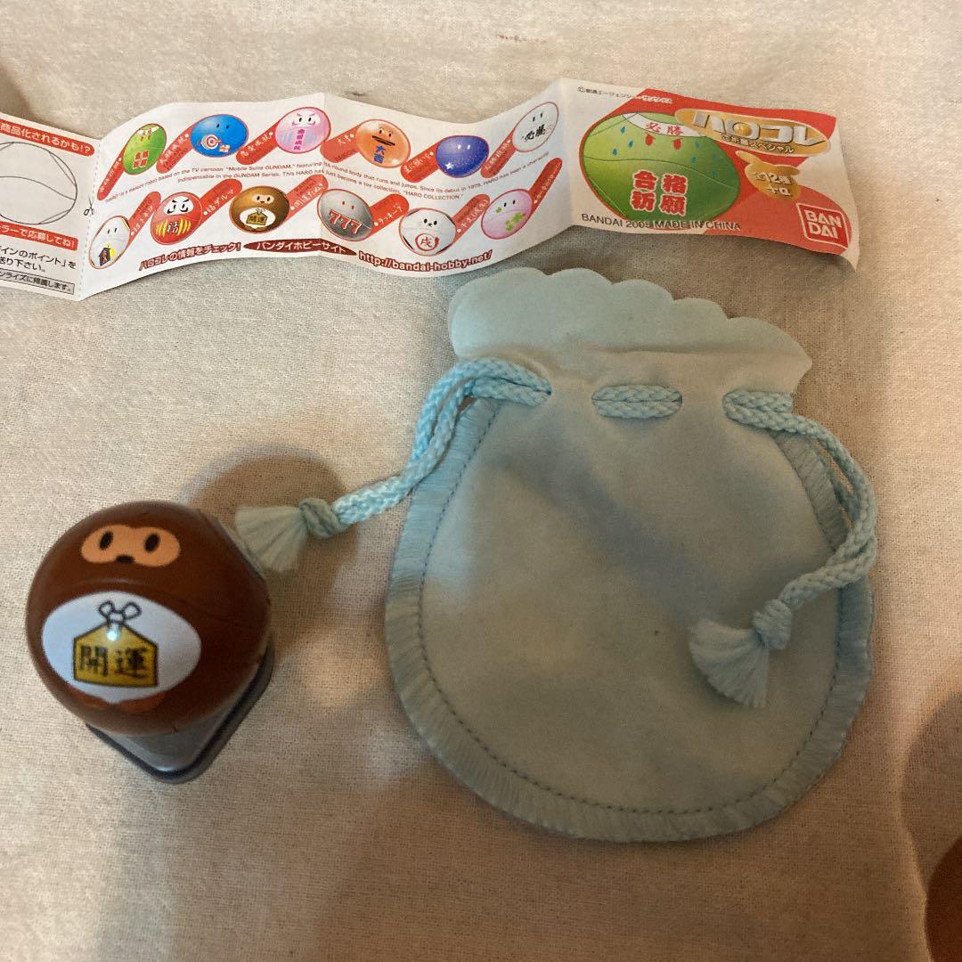 開運　ハロ　フィギュア　ポーチ付き　ガンダム