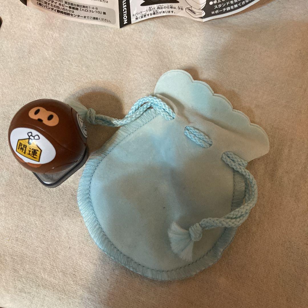 開運　ハロ　フィギュア　ポーチ付き　ガンダム