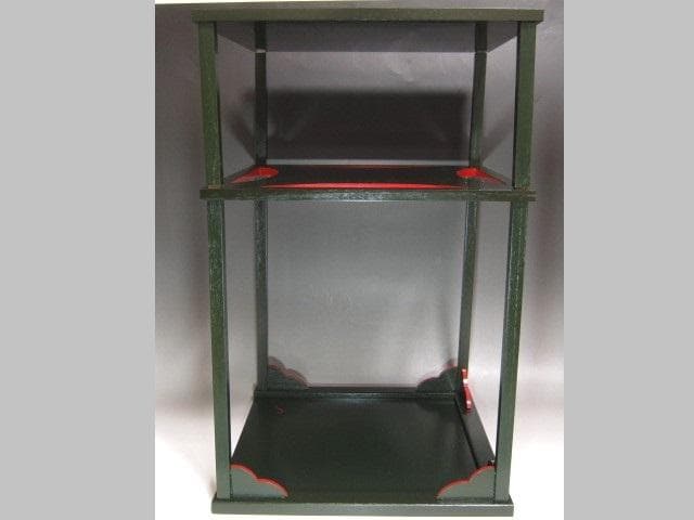 【セール】★　駒沢利斎　糸巻棚　表千家　十三代　即中斎の花押★x517