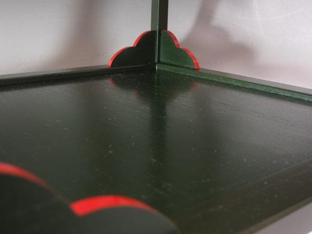 【セール】★　駒沢利斎　糸巻棚　表千家　十三代　即中斎の花押★x517