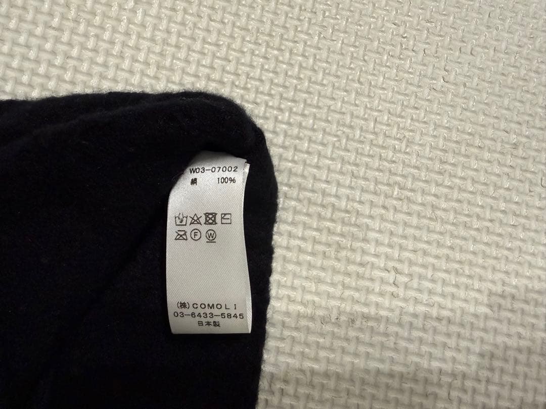 COMOLI シルクフリース ネックウォーマー