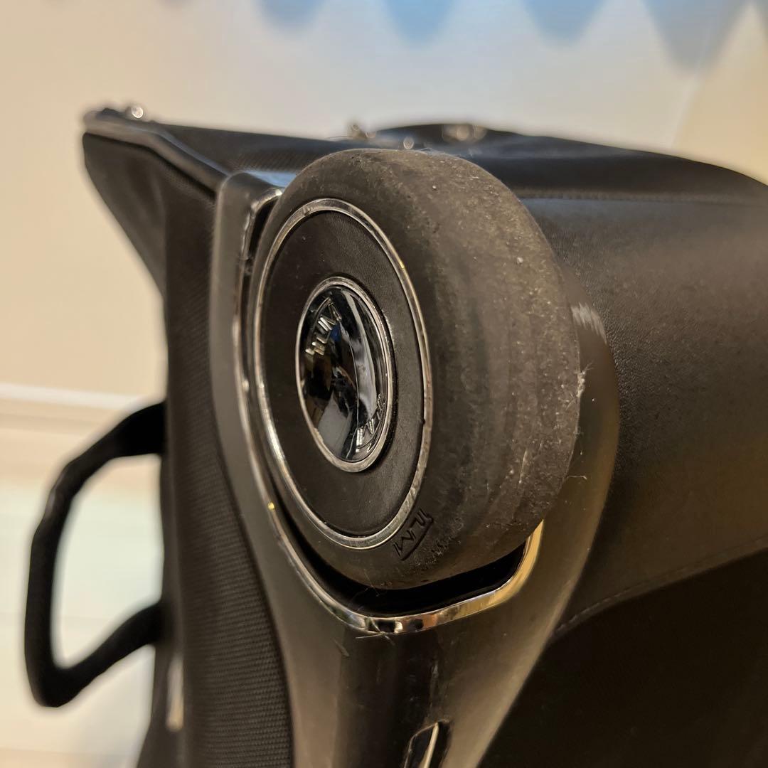 【最終値下げ】交渉OK【美品／日本未発売】TUMI ブラックキャリーケース