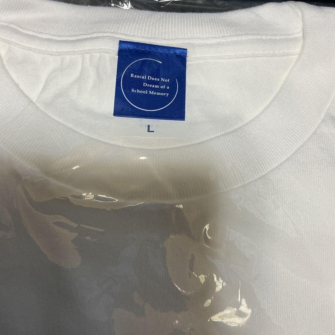 『青春ブタ野郎はスクールメモリーの夢を見ない -青ブタ展-』Tシャツ　白