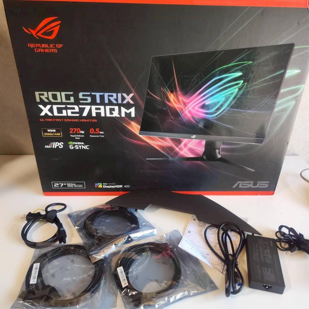 ASUS 270Hzゲーミングモニター ROG Strix XG27AQM