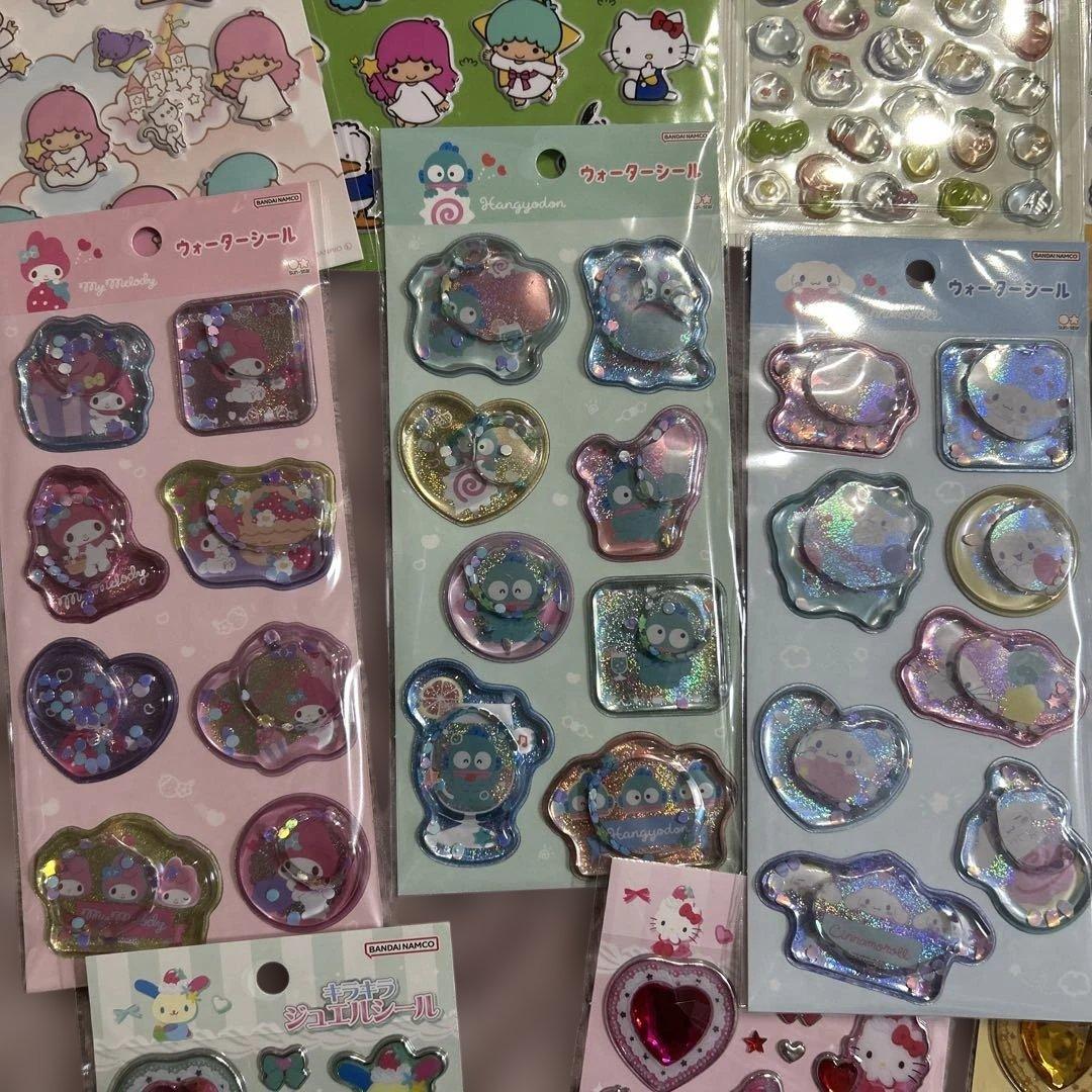 ボンドロ　うるちゅる　ウォーター　おはじき　ジュエル　他　おすそ分けシールセット