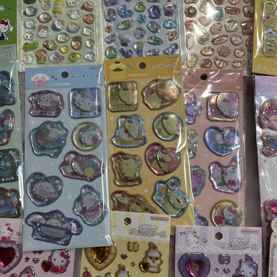 ボンドロ　うるちゅる　ウォーター　おはじき　ジュエル　他　おすそ分けシールセット