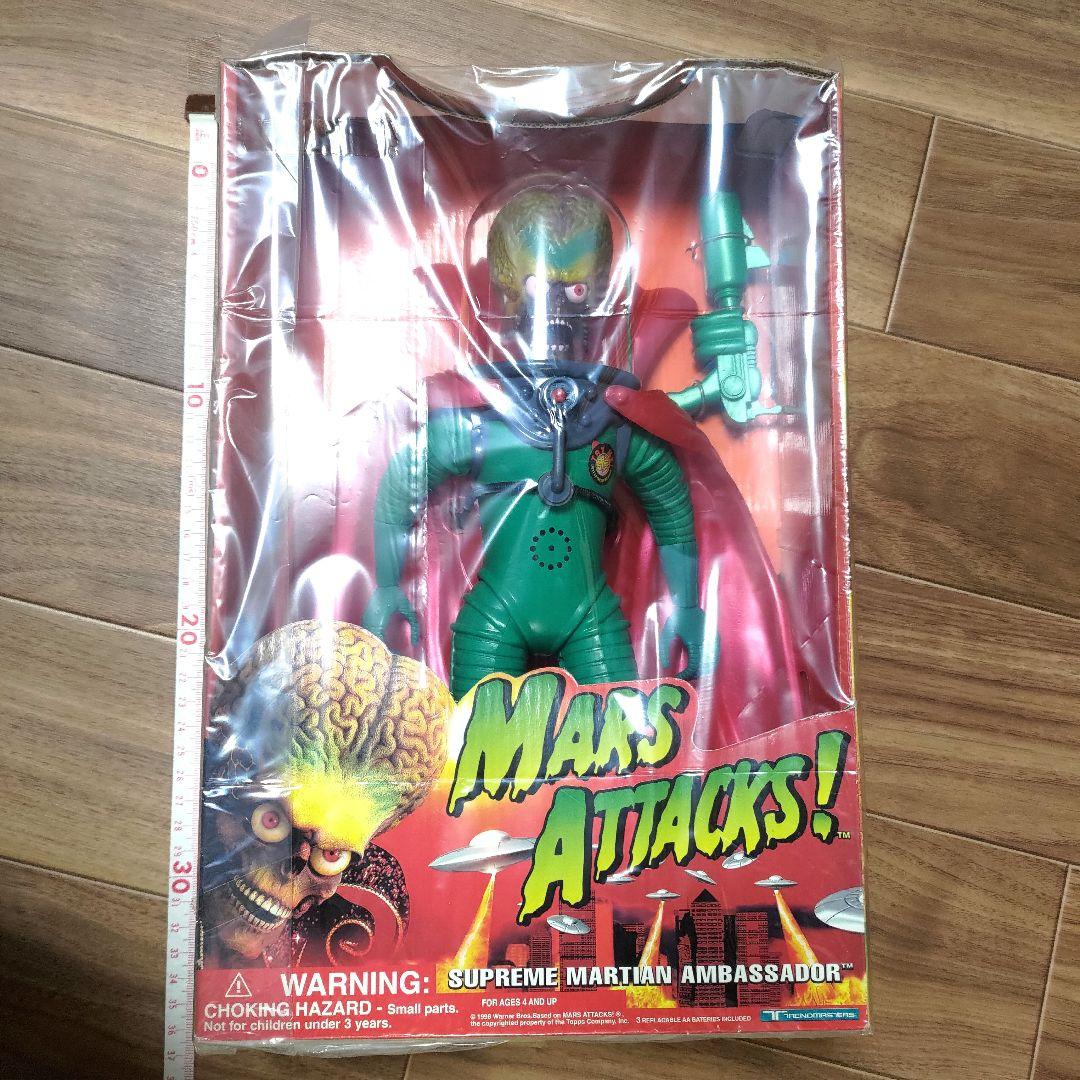 レア 新品 マーズアタックス マーシャンリーダー トーキング フィギュア