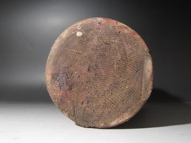 ★ 本阿弥光甫（空中）　伊賀写花入　裏千家十代認徳斎の花押★x299