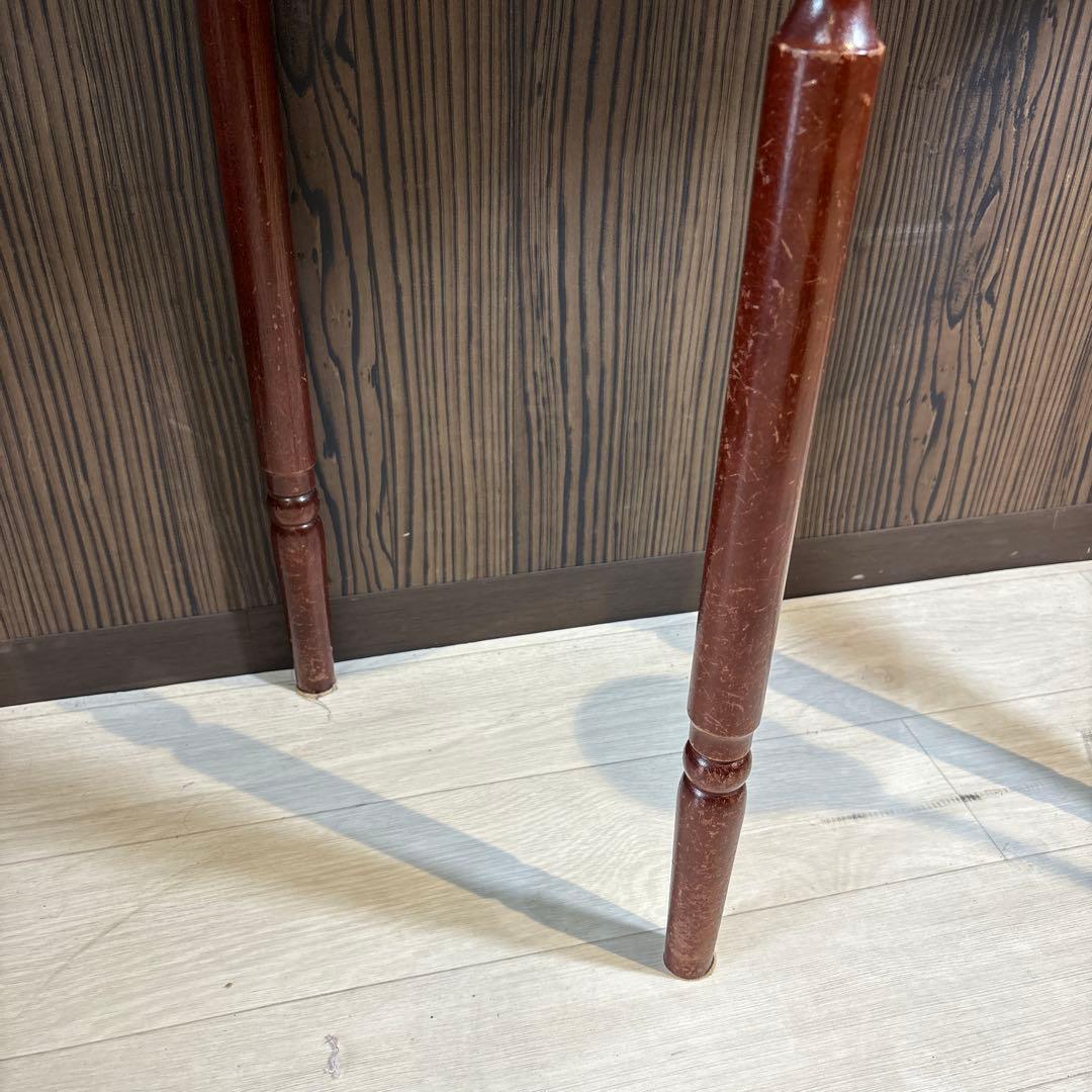 l*h様 希少　イギリス　英国　アンティーク　ハーフムーンテーブル　コンソールテ