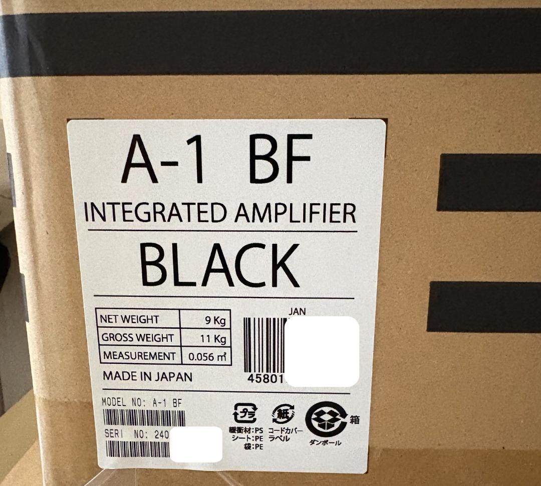 ★　超美品　保証あり　SOULNOTE A-1B　プリメインアンプ ブラック　★