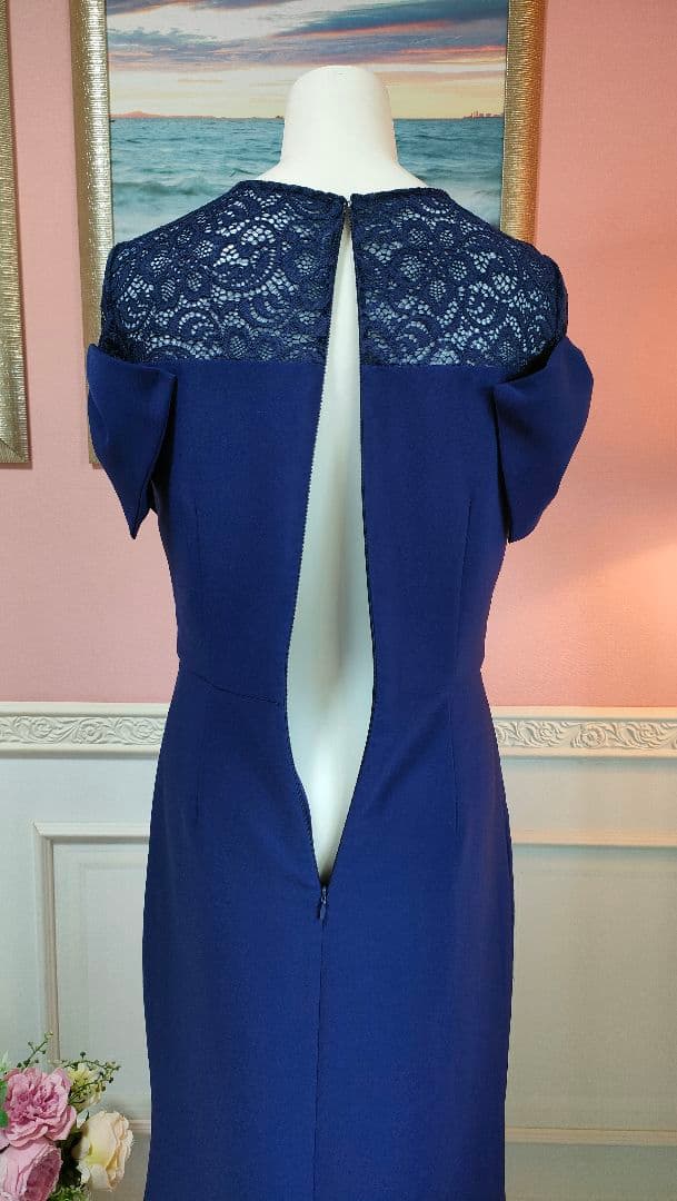 JS Collection　リボンロングドレス