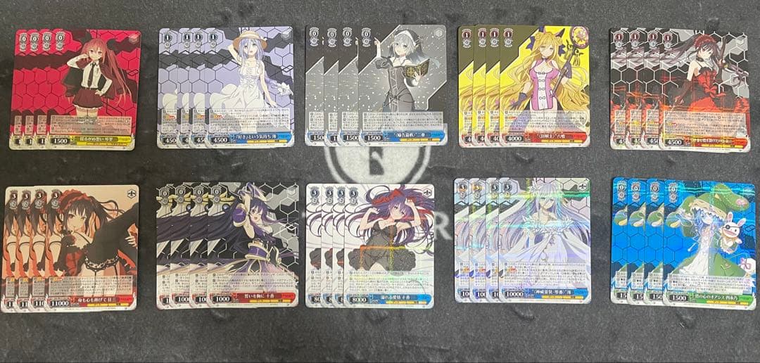 ヴァイスシュバルツ　デート・ア・ライブ　Vol.3 RR以下4コン