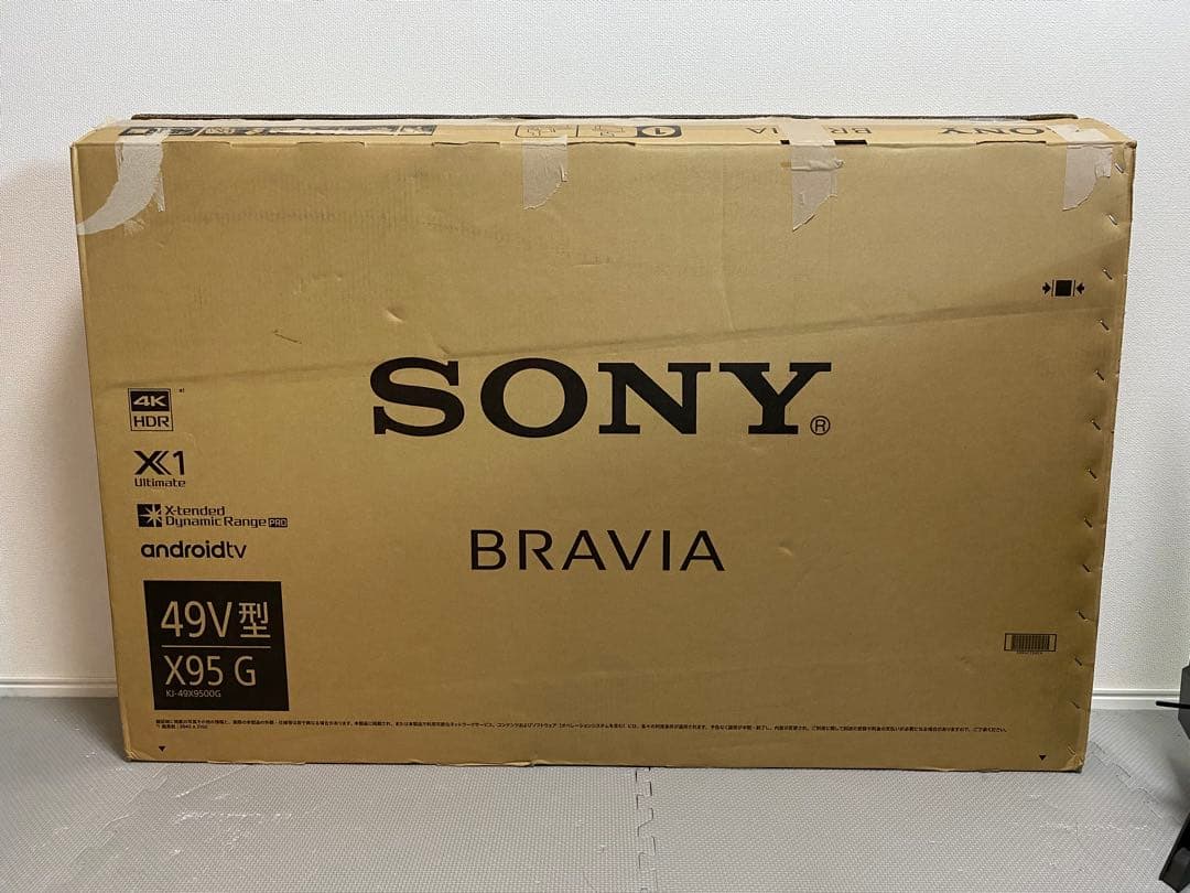 1都4県配送無料 SONY BRAVIA KJ-49X9500G 4K テレビ