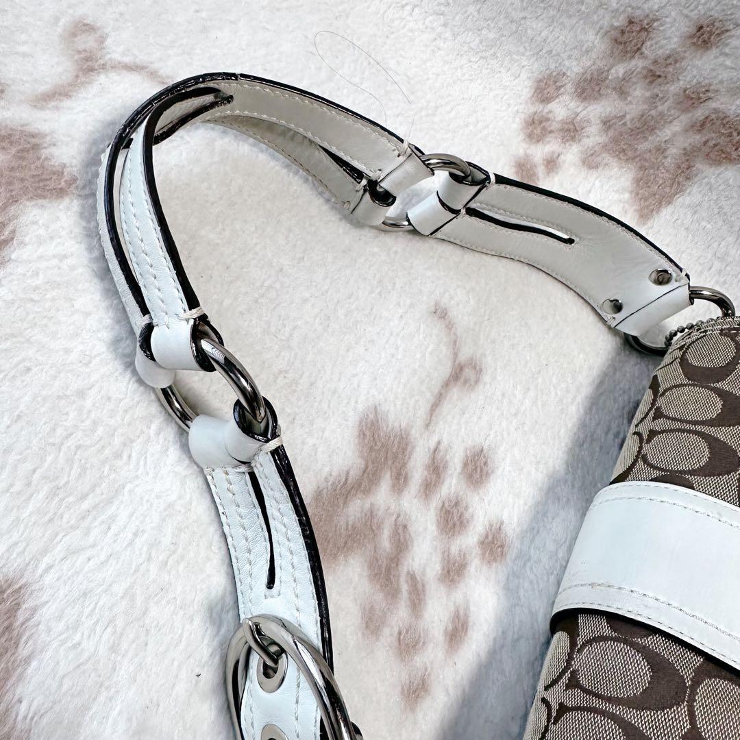 バッグ COACH SOHO signature oneshoulder bag y2k